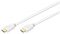MAXlum HDMI-Kabel 0,75m weiß