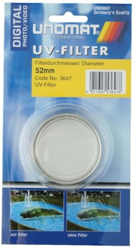 Unomat UV 52 Kamera UV Filter