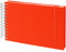 Semikolon 353023 Spiral Album Mini Mucho - 25x16 cm - Fotoalbum, 90 Seiten cremeweiß, Fotobuch, orange orange