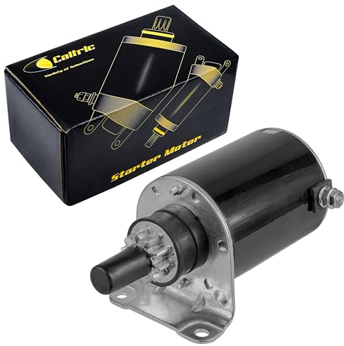 Caltric Starter Compatible with John Deere Tractor Lawn X300 X300R X304 with Kawasaki 17Hp Engine