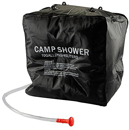 SODIAL (R) Shower Bag 40L tragbare Solar Camping