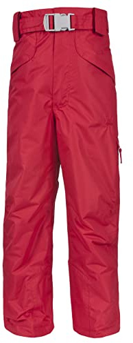 Trespass Kids Salopettes Boys Girls Ski Pants Ski Trousers 2 Red