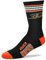 For Bare Feet Herren NHL 4 Stripe Deuce Crew Socken, Herren, Anaheim Ducks, Large (10-13)