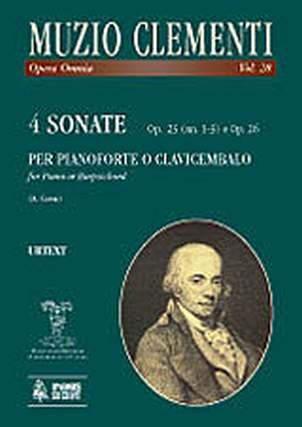 4 Sonaten Op 23/1-3 + Op 26. Klavier, Cembalo