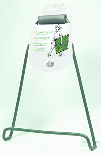 Clairefontaine 30000C - Tragegriff für Zeichenmappe aus PVC, leicht und praktisch, 54x38x6 cm, Grün, 1 Stück