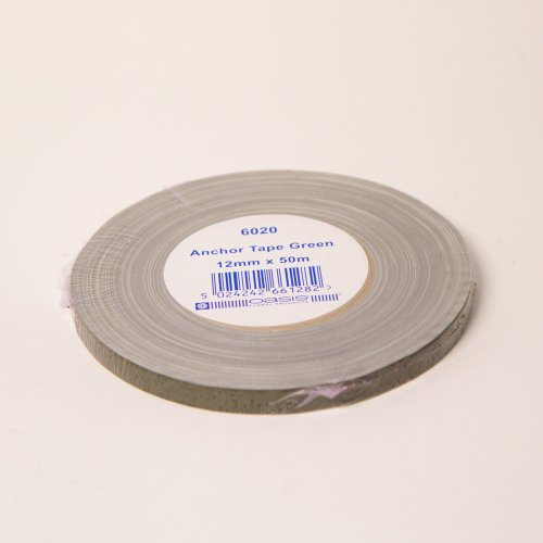Anchor Tape 12mm x 50 metre Roll Cotton Backed