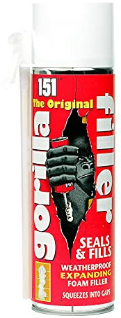 Gorilla Filler GF2 Expanding Foam, Red, 500ml