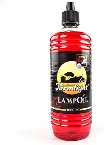 Sel-Chemie Bio Lampenöl Paraffinöl Paraffin 6 Liter Farmlight Farbe rot