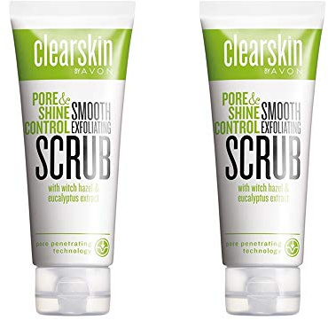 2 x Avon Clearskin Pore Penetrating Invigorating Scrub 75 mls each