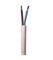 Branded 2 Core Oval Flex - 0.5mm x 10 Metres, White, Copper, 24 AWG, Universal Electronic Wire