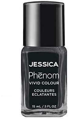 JESSICA | Phenom Vivid Colour Nail Polish | Long-lasting Gel-like Nail Polish without UV Lights coming in vivid & pigmented colours | Caviar Dreams | 14 ml