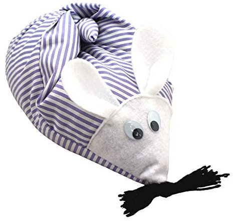 Dinkelmaus mit Lavendel - lila