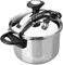 Lacor - 71878 - Olla a presión Classic, Acero inoxidable 18/10, Apta para inducción, 8 litros, Ø 24 cm, Válvula de seguridad