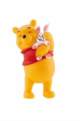 Winnie l´ourson figurine Winnie avec lapin peluche 6 cm - Bullyland - Disney