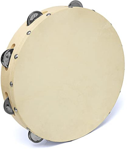 Tiger TAM91-10 Tambourin avec Peau naturel - 10