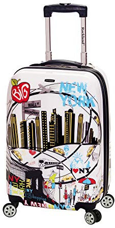 Rockland Departure Hardside Trolley Set, Newyork, Einheitsgröße, Melbourne Hardside Erweiterbares Spinnrad Gepäck