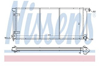 Nissens Radiator - 65175