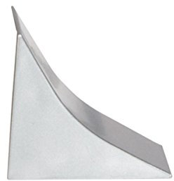 HOLZBRINK Endstück passend zu Abschlussleisten Aluminium PVC Küchenabschlussleiste 23x23 mm