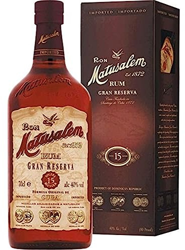 Gran Reserva 15 años - Rum Matusalem 40 ° - Bouteille (75 cl)