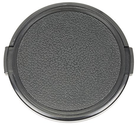 EVK, 62mm Objektivdeckel für alle gängigen Kameras, Schutz vor Kratzern, Staub und Stößen, Clip-Verschluss, Schwarz, 1 Stück, 62 mm, Universal, Kameralinse-Abdeckung, Linsenabdeckung