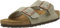 Birkenstock Arizona Leder-Sandalen Unisex, Beige (Braungrau - Taupe Suede), 17-17.5 Narrow Women/17-17.5 Narrow Men