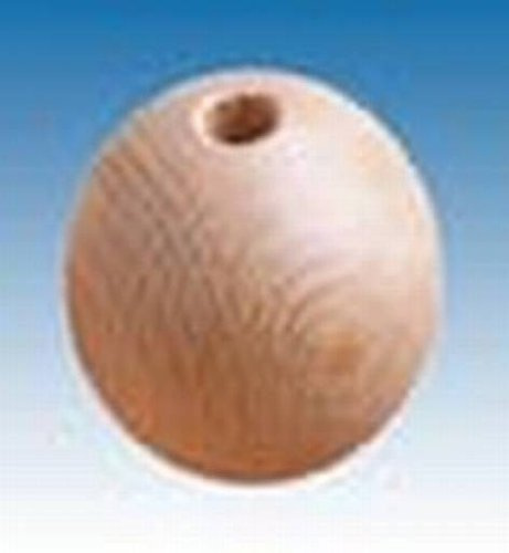 Knorr Prandell – Kugeln aus Holz FSC, 40 mm, 6 Stück, Farbe: Natur