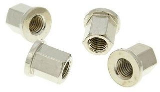 Mutter Zylinderkopf Naraku 4er Set - M7 für Yamaha Aerox 50 Cat. (03-12)