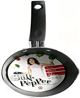 Home Salt N'Pepper Casserole en Aluminium, avec Bec verseur, revêtement antiadhésif, 12 cm