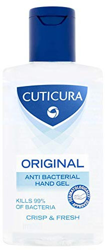 Cuticura Crisp & Fresh Anti Bacterial Hand Gel 100ml (PACK OF 6)