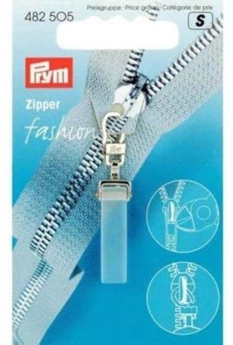 Prym 482505 Fashion-Zipper Crystal transparent matt