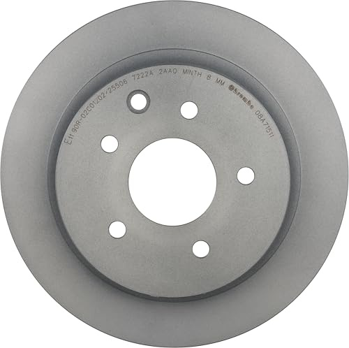 Brembo 08.A715.11 UV Coated solid Rear Brake Rotor FENGSHEN/INFINITI/NISSAN/NISSAN (DFAC)/RENAULT (DFAC) OE# 43206JD00A