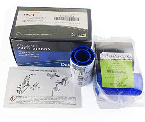535000-003 Farbband für Datacard CP Serie Drucker YMCKT 500 Drucke