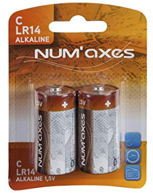 Blister 2 Piles C LR14 alcalines 1,5 V