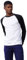 Fruit of the Loom Men's Baseball Longsleeve T Shirt, White (White/Black 056), L