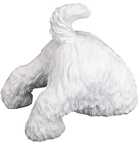 Design Toscano Grabender Highland Terrier, Figur