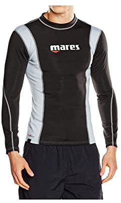 Mares Herren Fireskin Man Long Sleeve Unterzieher, Black, XS
