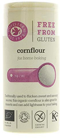Doves Farm Organic Corn Flour 8 Tubes (Pack of 8,Total 64 Tubes)