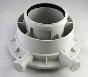 Vaillant 303926 Geräteanschluss-Sück an Abgasleitung, 80/125 mm