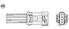NGK Lambdasonde, 90356