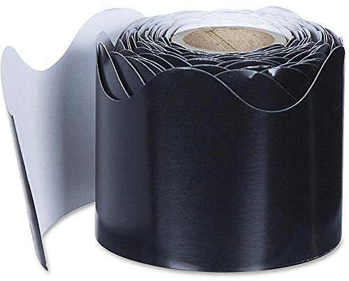 Carson Dellosa Pinnwand-Bordüre mit gewelltem Rand, für Pinnwand, Whiteboard, Korktafel, Spind und Klassenzimmer-Dekor, Pinnwand-Bordüre