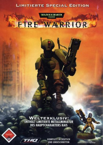 Warhammer, Fire Warrior, mit Warhammer-Figur, CD-ROM: Für PC