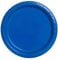 Unique Party 31770, Platos de Papel, Azul Rey, 21.9 cm, Paquete de 16