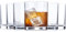Klassische Trinkgläser aus hochwertigem Kunststoff, 350 ml, Set mit 6 Stück