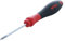 Wiha Schraubendreher SoftFinish® TORX® mit Rundklinge (01286) T6 x 60 mm ergonomischer Griff für kraftvolles Drehen, Allrounder für Industrie und Handwerk