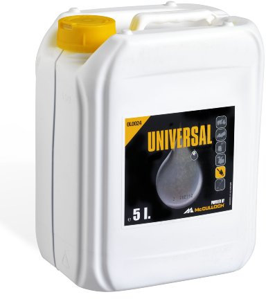 Universal GM577616424, OLO024 adhesivo para cadenas para motosierras, alto efecto lubricante, a base de aceites minerales, biodegradable, Standard, 5 L