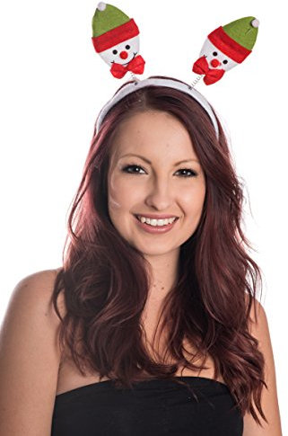 Ciffre Weihnachtsmütze Nikolausmütze Mütze Weihnachten Nikolausmütze Santa Christmas Nikolaus Weihnachtsmütze Geweih Schneemann