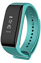 MYKRONOZ KRZEFIT2PULSE-TURQUOISE Activität Tracker Armband (Uhr, Schrittzähler, Schlafmessung, iOS/Android, Benachrichtigung, Bluetooth) Silber/türkis
