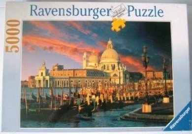 Ravensburger 17404 - Venedig: Basilica della Salute im Morgenlicht, 5000 Teile Puzle