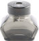 Alvin Inkwell Bleistiftspitzer, Modell DX25 DUX, Glas-Tintenwell-Spitzer für Künstler, Architekten, Schriftsteller und Zeichner, Anspitzer mit Tintenstrahl-Schnappverschluss, Schwarz, 1-Pack
