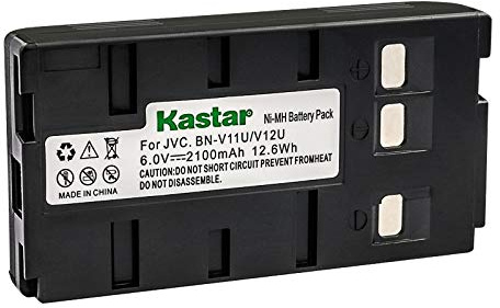 Kastar Video Camera Battery Replacement for Panasonic PV-BP18 PV-BP17 PV-BP15 HHR-V20A/1B HHR-V40A/1B VW-VBH1E VW-VBH2E VW-VBR1E VW-VBR2E VW-VBS1 VW-VBS1E VW-VBS2 VW-VBS2E